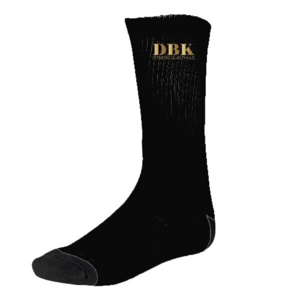 (Black) Sublimation Sports Socks For Men Thumbnail