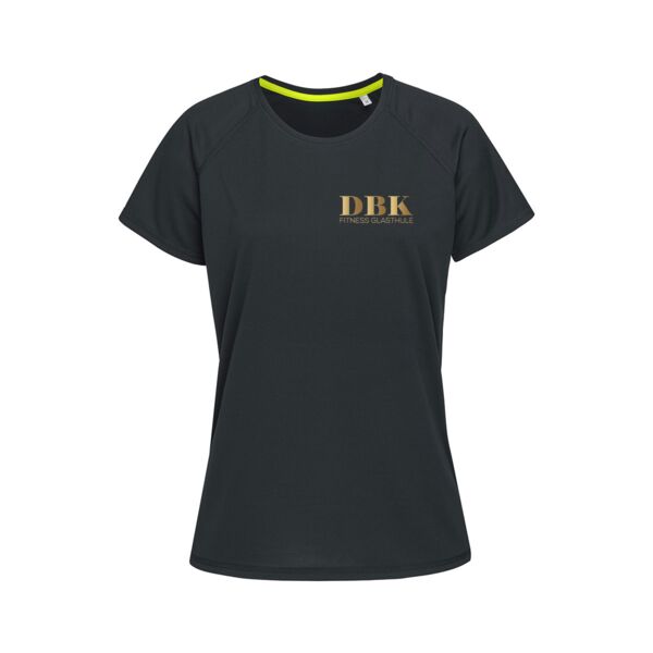 Ladies Sports Raglan Mesh T Thumbnail